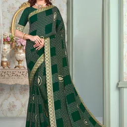 DURGA EMPORIO Pure Georgette Saree-image-16