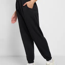 Ajile by Pantaloons Black Track Pants image 4