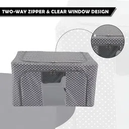 Aura Grey & Brown 2 Pieces Regular Drawer Organisers image 4