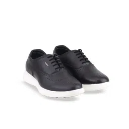 Red Chief Men Lace-Ups Round Toe Leather Brogues-image-87