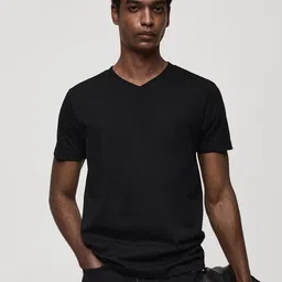 MANGO MAN V-Neck T-Shirt-picture-29