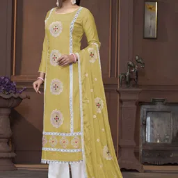 Maroosh Embroidered Unstitched Dress Material image 4