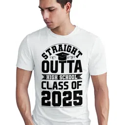 Seekbuylove Men Typography Printed Round neck Short Sleeves Bio Finish Cotton T-shirt-picture-30