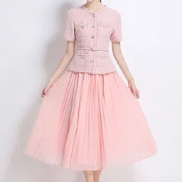 JC Collection Women Fit and Flare Midi Dress image 2