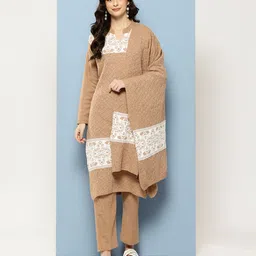 Aarika Self Design Floral Kurta with Trousers & Dupatta-picture-23