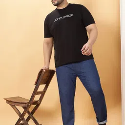 John Pride Men Regular Fit Mid-Rise Stretchable Jeans image 4