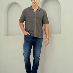 The Pant Project Men Comfort Slim Fit Light Fade Stretchable Jeans image 2