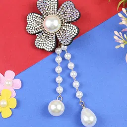 Asthetika Kids Girls Beaded Alligator Hair Clip-picture-39