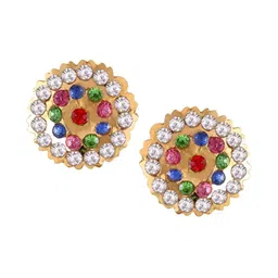 VIVASTRI Women Gold-Plated Alloy Earrings-picture-37