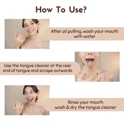 Coco Crush Ayurvedic Coconut Oil & Tea Tree For Pulling With Copper Tongue Cleaner -200ml image 5