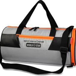 worldstar 4 L Hand Duffel Bag - Duffel Bag, Lightweight Polyester Sports Gym bag - Grey - Regular Capacity-picture-27