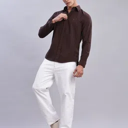 Tommy Hilfiger Men Classic Pinstripes Opaque Striped Casual Shirt-picture-12