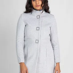 LURE URBAN Women Single-Breasted Overcoat-image-13