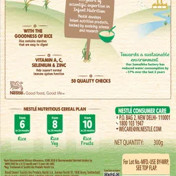 nestle nestum Baby Cereal - Rice Vegetables (From 8 - 24 months) - BIB Pack Cereal image 2