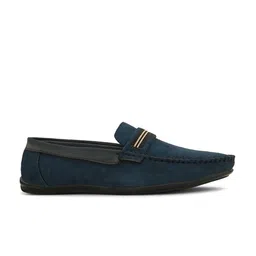 Killer Men Colourblocked Suede Loafers image 4