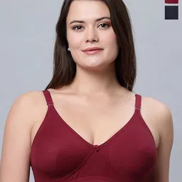 In Care Pack Of 2 Non Padded Full Coverage Underwired T-shirt Bra image 1