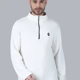 THE MAJESTIC PEACOCK Men Solid Sweatshirt image 1