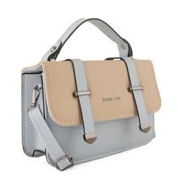 Flingo PU Structured Satchel image 3