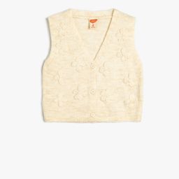 Koton Girls Floral Cardigan-picture-38