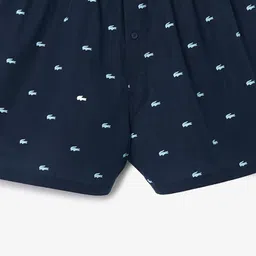 Lacoste Men Pack Of 3 Printed Pure Cotton Boxers image 5