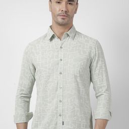 Numero Uno Men Slim Fit Opaque Printed Casual Shirt-picture-12