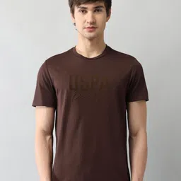 U.S. Polo Assn. Denim Co. Men Typography Printed Round Neck Muscle Fit T-shirt-picture-37
