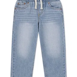 Levis Boys Tapered Fit Mid-Rise Light Fade Jeans-image-76