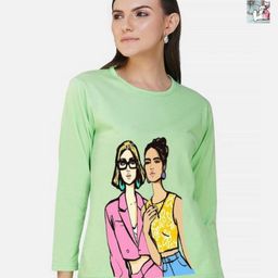 Metronaut Women 2 Printed Bio Finish T-shirt-picture-37
