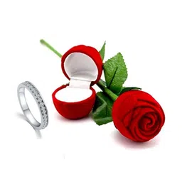 SILVOSWAN Alloy Stone Studded Ring-picture-17