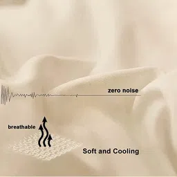 THEGASBH Beige & Cream-Coloured AC Room 150 GSM Comforter image 4