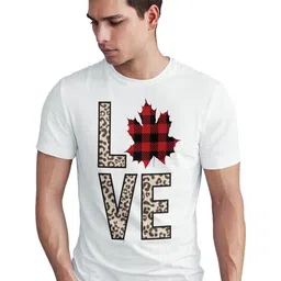 Seekbuylove Typography Printed Round Neck T-shirt-picture-23