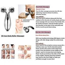 Eessmo 3D Roller Manual Face & Body Massager For Skin Tightening image 4