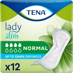 tena Lady Slim Normal Incontinence Liners | 12H Dryness | 72 Units Adult Diapers - M-picture-45