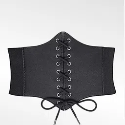 qishtar Women Casual Black Artificial Leather Reversible Belt-picture-22