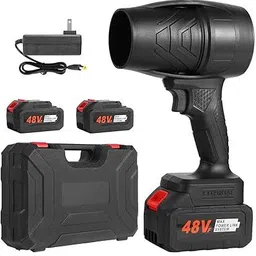 starvokes High-Speed Cordless Jet Air Blower (180000 RPM) with Dual Rechargeable Batteries Forward Curved Air Blower-picture-15