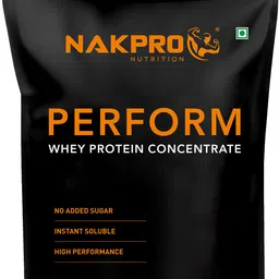 nakpro PERFORM Whey Protein Supplement Powder - Cookies & Cream (2 kg - 60 Servings) Whey Protein-picture-16