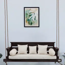 ad planet Solid Wood Swing In Darkwalnut Finish-picture-14