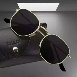 good friends UV Protection, Gradient, Polarized Rectangular Sunglasses (Free Size) image 4