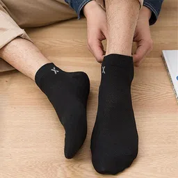 reckzoz Men Solid Ankle Length image 2
