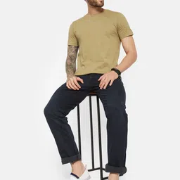 Octave Men Straight Fit Clean Look No Fade Jeans image 5