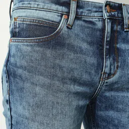Lee Men Slim Fit Heavy Fade Stretchable Cotton Regular Jeans image 3