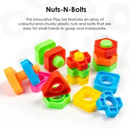 zwinko Nut Bolt / Shapes nut Bolt/Shelf Corrected nut Bolt/ Coloured nut Bolt/ image 5