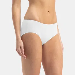 jockey 1802 Women Hipster White Panty image 2