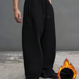 dockstreet Men Striped White Track Pants-picture-37