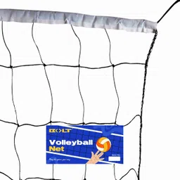 bolt VB-360N Nylon Standard Size Net with One Side Tape for Training, Practice & Fun Volleyball Net image 3