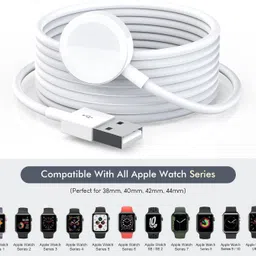 GIANAC iWatch Charger Magnetic Cable Compatible with iWatch Ultra,10/9/8/7/6/SE/SE2/5/4 Charging Pad image 3
