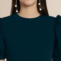 Mast & Harbour Puff Sleeve Top image 4