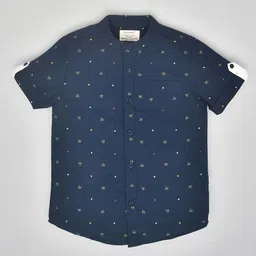YOUMAA Boys Opaque Printed Casual Shirt-picture-46