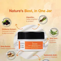 Jeevacare Set Of 10 Ujjwal Brightening Cream With Mulberry & Vitamin E- 50 g Each image 2