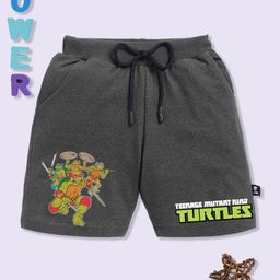 YK X Minute Mirth Boys Printed Cotton Shorts-picture-16